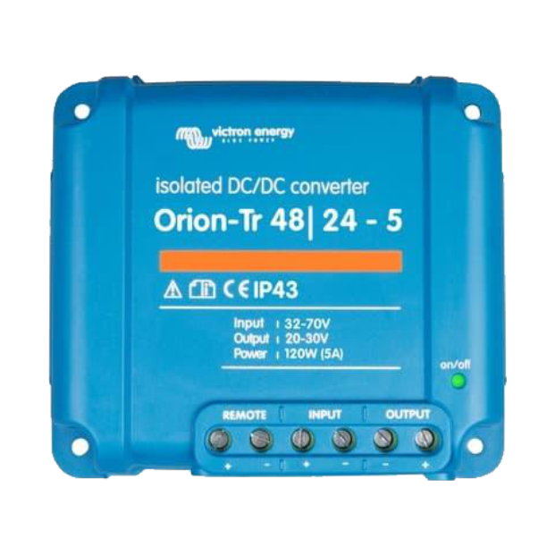 Orion-Tr 48/24-5A (120W) Isolated DC-DC Converter