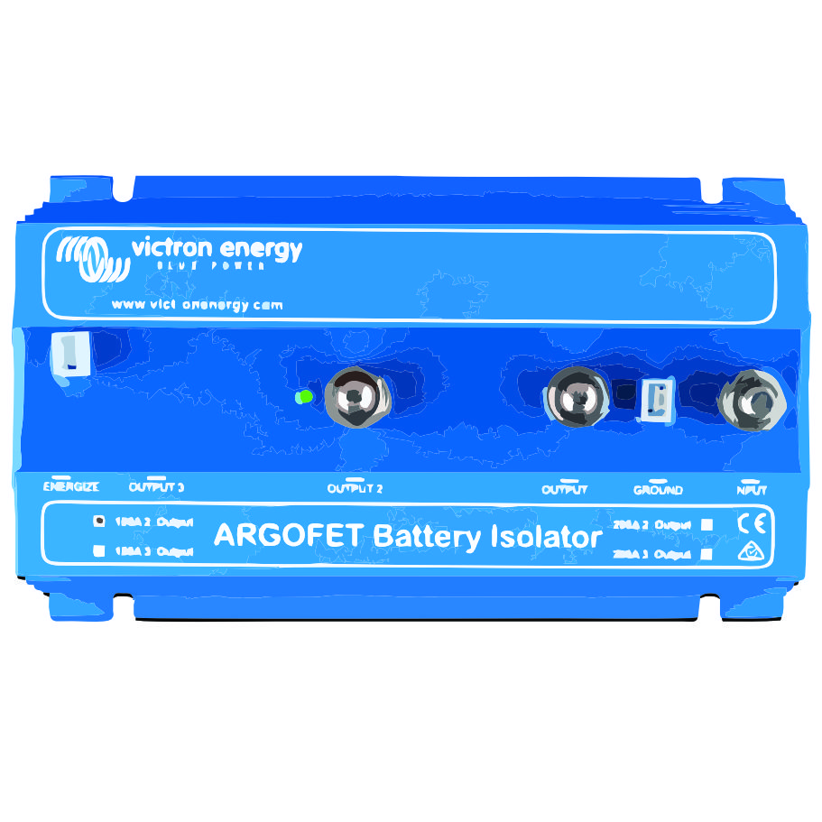 Argofet 100-2 Two Batteries 100A Retail