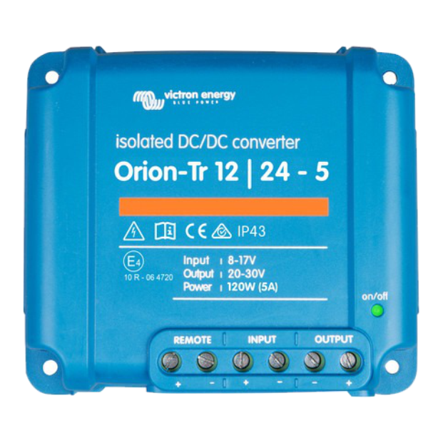 Orion-Tr 12/24-5A (120W) Isolated DC-DC Converter